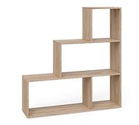 Vicco Étagère, Sonoma, 116.8x123.2cm | utilisable comme séparateur de pièce en version escalier
