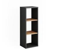 Vicco Étagère sur Pied Orlando, Anthracite/chêne doré, 30x80.1cm | avec étagères réglables pour une utilisation flexible