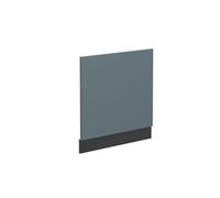 Vicco Façade "R-Line", Bleu-gris/Anthracite 60 cm | Pour lave-vaisselle semi-intégré de 60 cm · Sans plan de travail · Adapté à la façade de cuisine · Librement combinable