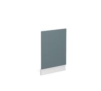 Vicco Façade "R-Line", Bleu-gris/Blanc 45 cm | Pour lave-vaisselle semi-intégré de 45 cm · Sans plan de travail · Adapté à la façade de cuisine · Librement combinable