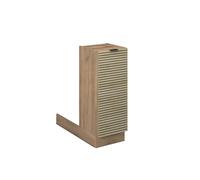 Vicco îlot de Cuisine Fame-Line, Panneau en chêne, 30cm | Façade en MDF · 1 Tablette · Pieds réglables en hauteur · Poignées en métal · Fermeture douce