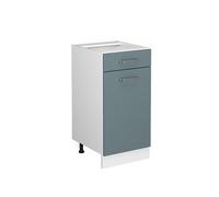 Vicco Meuble Cuisine R-Line, Bleu-Gris, 40cm sans PT, pour Une Combinaison Libre au Sein de systèmes de Cuisine modulaires