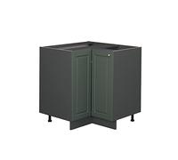 Meuble d'angle Fame-Line, 80.5cm sans PT, Vert Or Campagne/Anthracite, Vicco 37992
