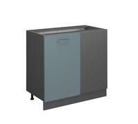 Vicco Meuble d'angle R-Line, Bleu-Gris, 86cm