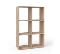 Vicco Meuble de Rangement Cube Karree, Sonoma, 72x107.8cm | adapté au rangement et à la séparation des espaces de vie
