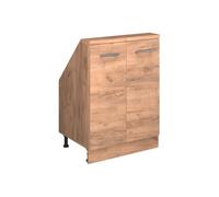 Vicco Meuble de Rangement sous Pente Rion, Chêne doré/Chêne doré