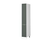 Vicco Meuble Haute de Cuisine Fame-Line, Vert Or Campagne, 30cm | Façade en MDF · Coulisses métalliques à extension totale · Pieds réglables en hauteur · Poignées en métal