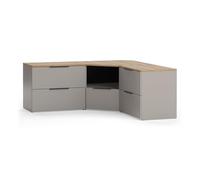 Meuble-paroi Wido, 2 pièces, Grège, Vicco 58551