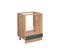 Vicco Meuble pour Four Fame-Line, Vert Or Campagne, 60cm sans PT, à Combiner avec d'autres modules de la série Fame-Line