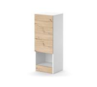 Vicco Meuble Salle de Bain Alf, Blanc, 35x92cm