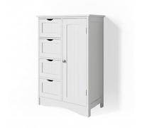 Vicco Meuble Salle de Bain Bianco, Blanc, 55x81cm | pour le rangement et la combinaison avec les meubles de salle de bain Bianco