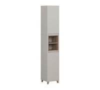 Vicco Meuble Salle de Bain Elnor, Grège, 30x170cm
