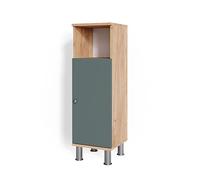 Vicco Meuble Salle de Bain Fynn, Vert, 30x95cm