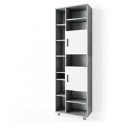 Vicco Meuble Salle de Bain Ilias, Béton, 60x190cm, avec Compartiments modulables pour Un Rangement organisé