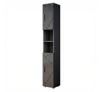 Vicco Meuble Salle de Bain Irma, Anthracite Haute Brillance, 30x192cm