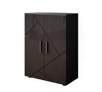 Meuble salle de bain Irma, 60x81cm, Anthracite Haute brillance, Vicco 34524