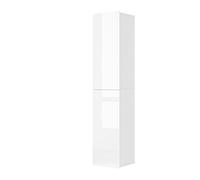 Vicco Meuble Salle de Bain Izan, Blanc, 36.6x171.6cm, à Suspendre au Mur pour Combiner avec d'autres Meubles de Salle de Bain Izan