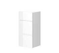 Vicco Meuble Salle de Bain Izan, Blanc, 36.6x76.6cm