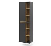 Vicco Meuble Salle de Bain Viola, Anthracite, 50x170cm