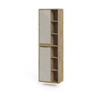 Vicco Meuble Salle de Bain Viola, Chêne Artisan/Cachemire, 50.2x170cm