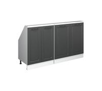 Vicco Meuble sous Pente R-Line, Anthracite Campagne, 140cm