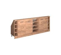 Vicco Meuble sous Pente R-Line, Chêne doré, 210cm