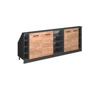 Vicco Meuble sous Pente R-Line, Chêne doré, 210cm