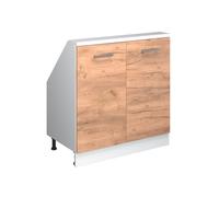 Vicco Meuble sous Pente R-Line, Chêne doré, 80cm
