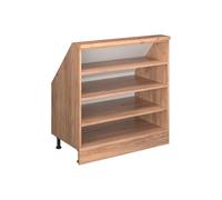 Vicco Meuble sous pente "R-Line", Chêne doré/Chêne doré 80 cm | avec 4 compartiments