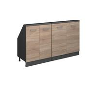 Vicco Meuble sous Pente R-Line, Sonoma, 140cm