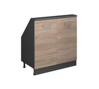 Vicco Meuble sous Pente R-Line, Sonoma, 80cm