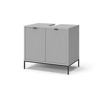 Vicco Meuble sous Vasque Simple Eliza, Gris, 70x63cm