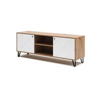 Meuble tv Nizza, 150x55.2cm, Chêne Artisan, Vicco 40254