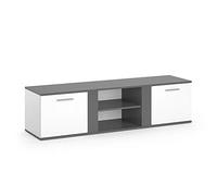 Meuble tv Novelli, 155x41cm, Anthracite, Vicco 32096