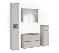Vicco Meubles bain "Ruben", Blanc/Chêne Artisan 80.2 cm