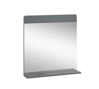 Vicco Miroir de Salle de Bain Izan, Gris, 60x62cm | à suspendre au mur pour combiner avec d'autres meubles de salle de bain Izan