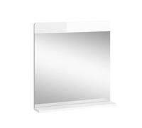 Vicco Miroir Mural Izan, Blanc, 60x62cm | à suspendre au mur pour combiner avec d'autres meubles de salle de bain Izan