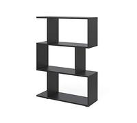 Vicco Séparateur d'espace Levio, Noir, 70x97.4cm | pour une répartition flexible de l’espace et une utilisation des deux côtés