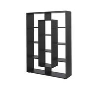 Vicco Séparateur d'espace, Noir, 107.2x143cm | pour la séparation des espaces et le rangement flexible