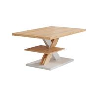Vicco Table Basse Arivo, Blanc, 90x60cm