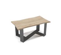 Vicco Table Basse Arne, Chêne doré, 90x50cm