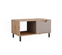 Vicco Table Basse Marelle, Greige/Artisan, 90x50cm