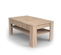 Vicco Table Basse Milan, Sonoma, 92.2x65cm