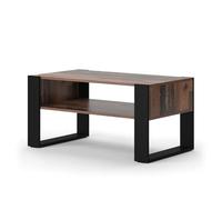 Vicco Table Basse Olli, Bois Antique, 92x52.4cm
