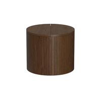 Vicco Table Basse Tavilo, Noyer, 38x38cm, avec Fonction de Levage et paroi latérale Amovible