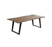 Vicco Table Basse Yan, Artisan, 120x60cm | convient comme table de salon ou table d’appoint