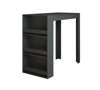 Vicco Table de Bar Repose, Anthracite, 57x117cm | utilisable comme table haute pour la cuisine ou la salle à manger