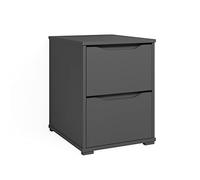 Vicco Table de Chevet Ruben, Anthracite, 40.2x53.6cm