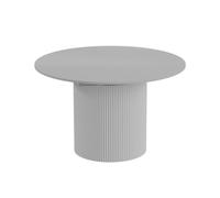 Vicco Table de Salle à Manger Calero, Blanc, 120-200 x 60 cm | extensible, extensible avec des rallonges pouvant être rangées séparément