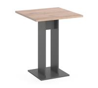 Vicco Table de Salle à Manger Repose, Anthracite, 65x65cm, Convient comme Table individuelle Peu encombrante pour Les Petits espaces